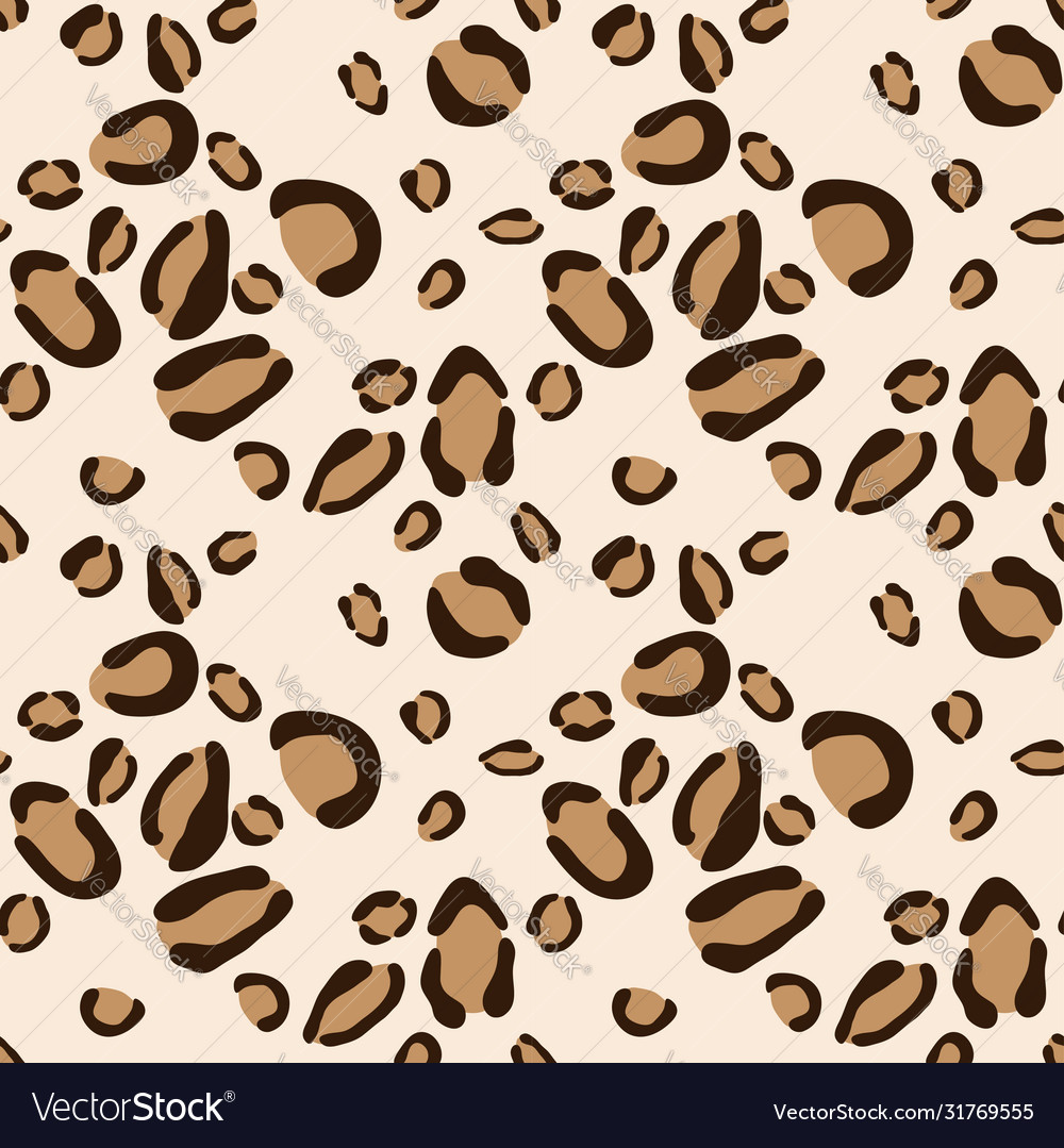 Leopard seamless pattern background