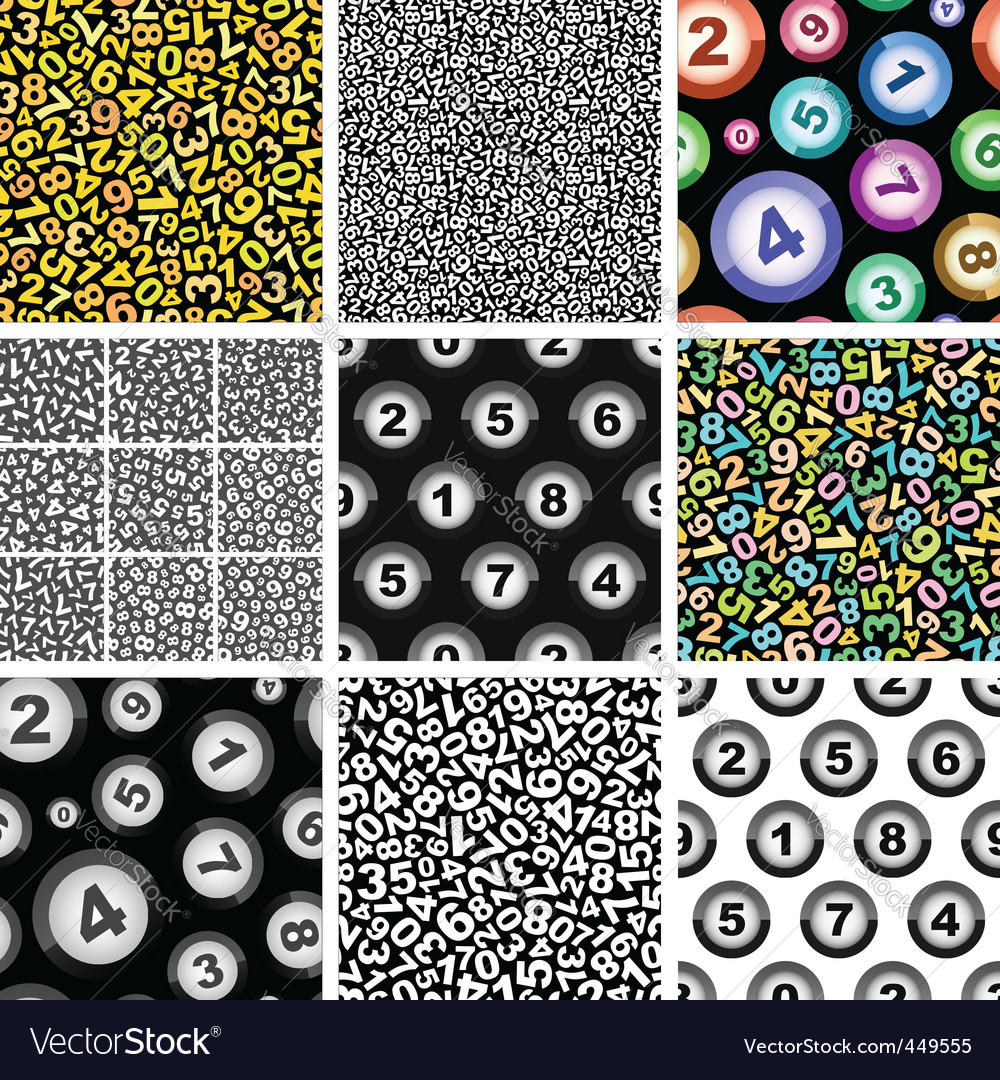 Seamless Number Pattern