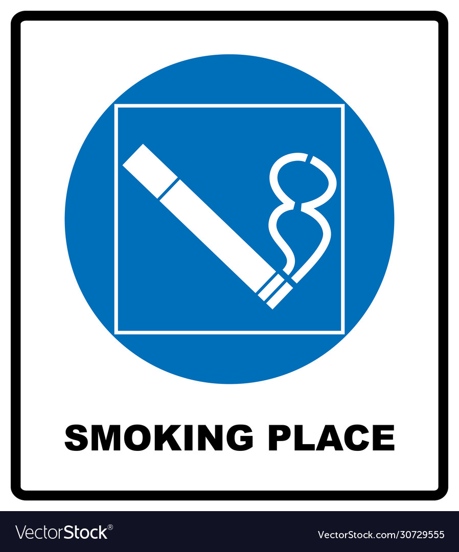 Smoking permited in this place icon area