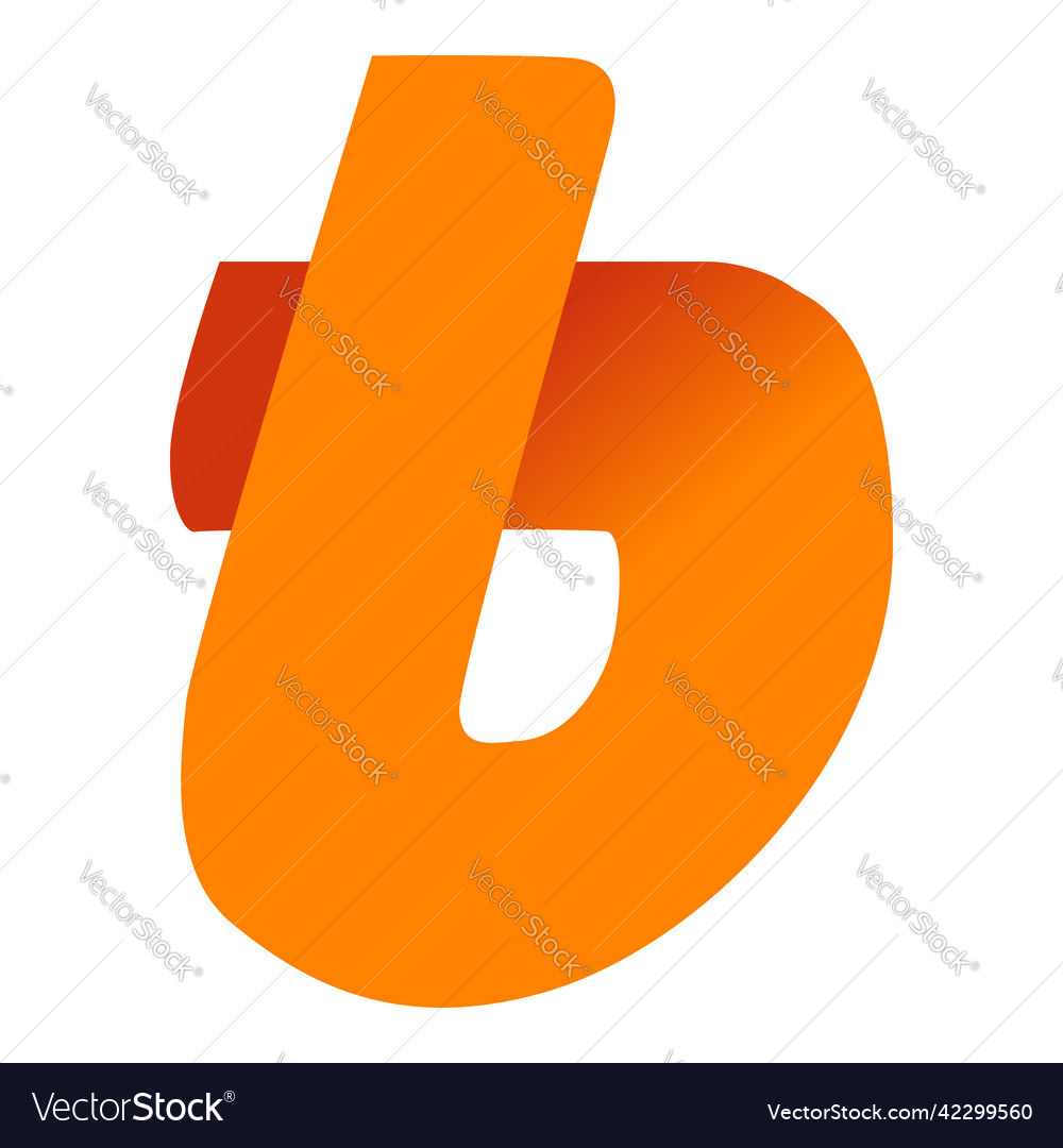 Bithumb cryptocurrency stock market logo isolated Vector Image