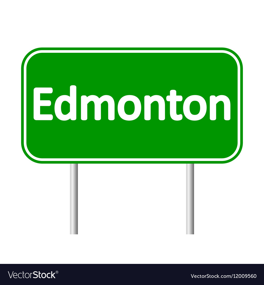 Edmonton road sign