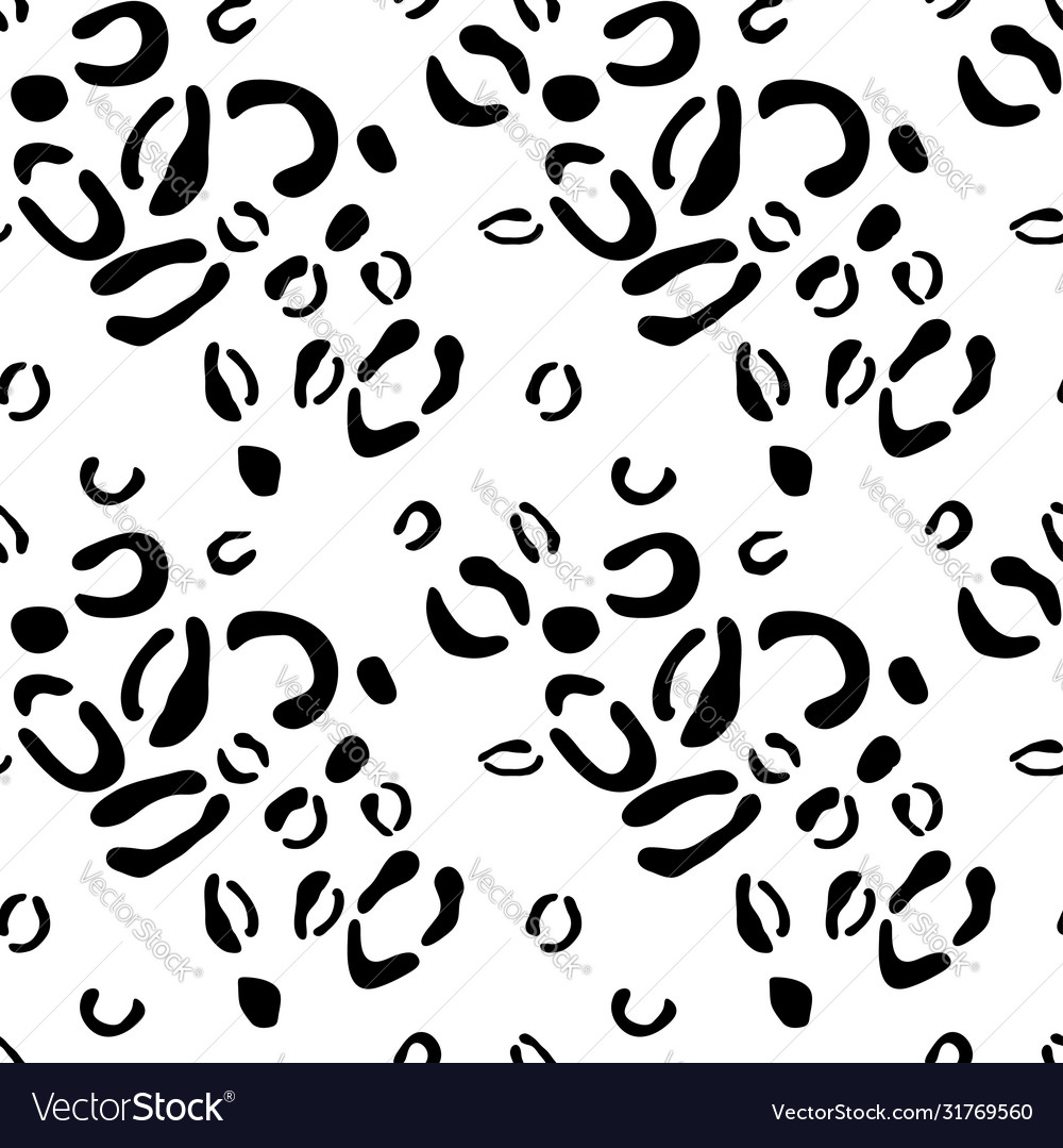 Leopard seamless pattern background