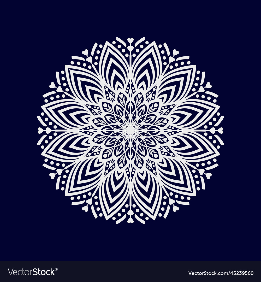 Mandala pattern design background