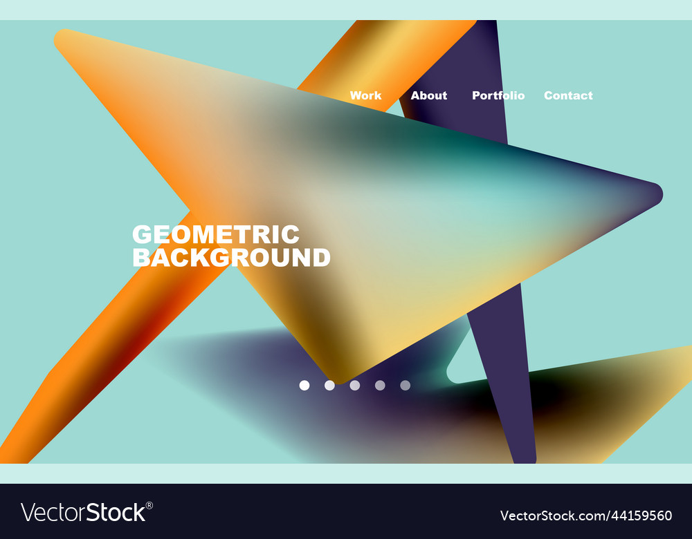 Shards shape composition abstract background web Vector Image Shards shape composition abstract background web