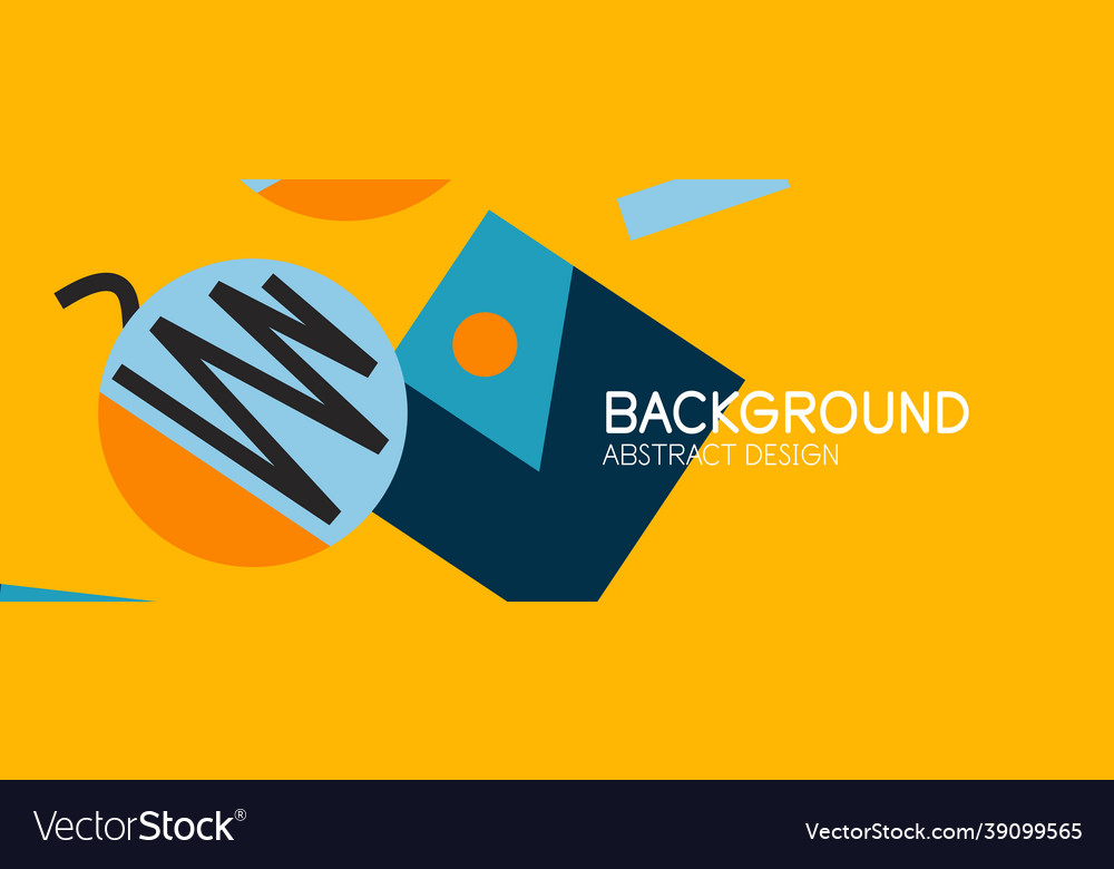 Abstract background blocks lines triangles Vector Image Abstract background blocks lines triangles