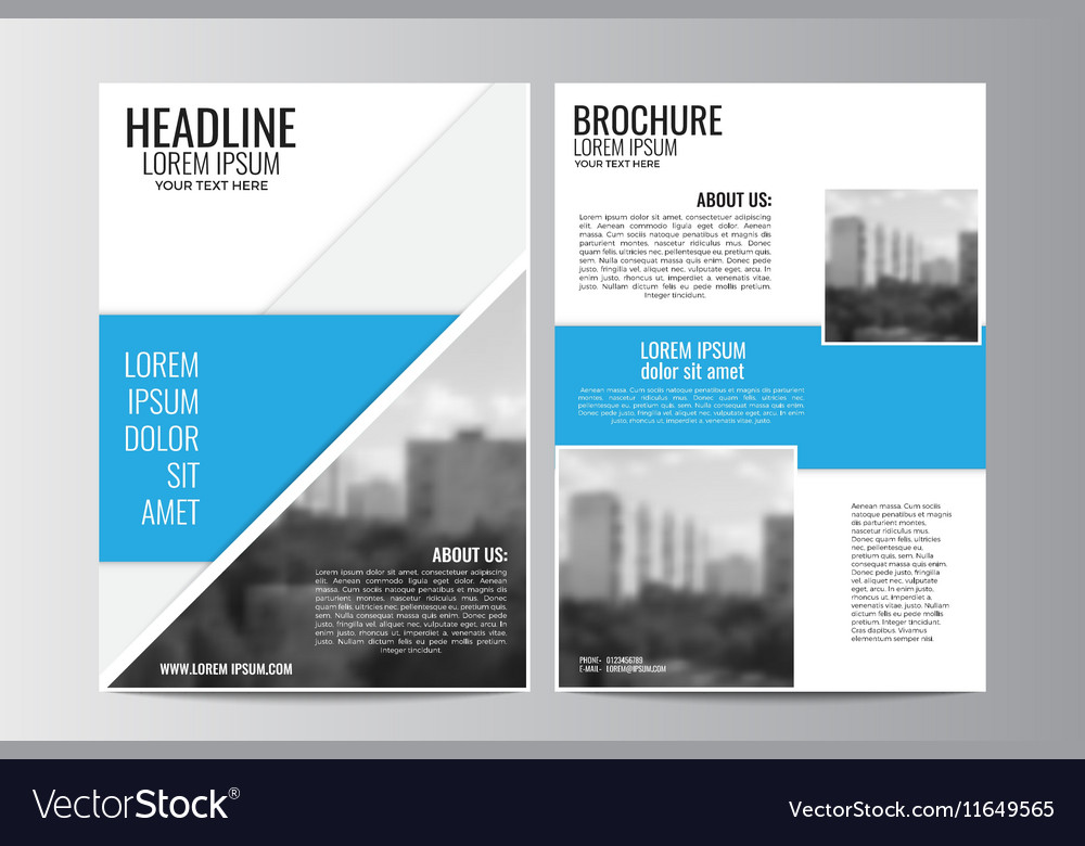 Abstract flyer design background brochure