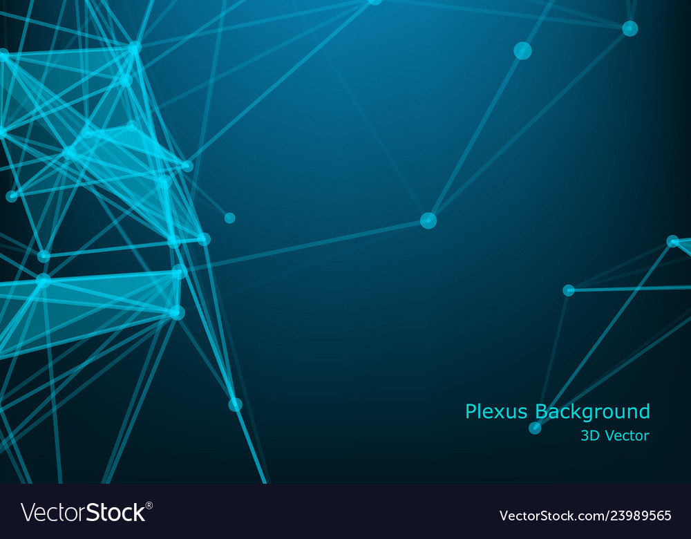 Abstract network connection background vector image Abstract network connection background