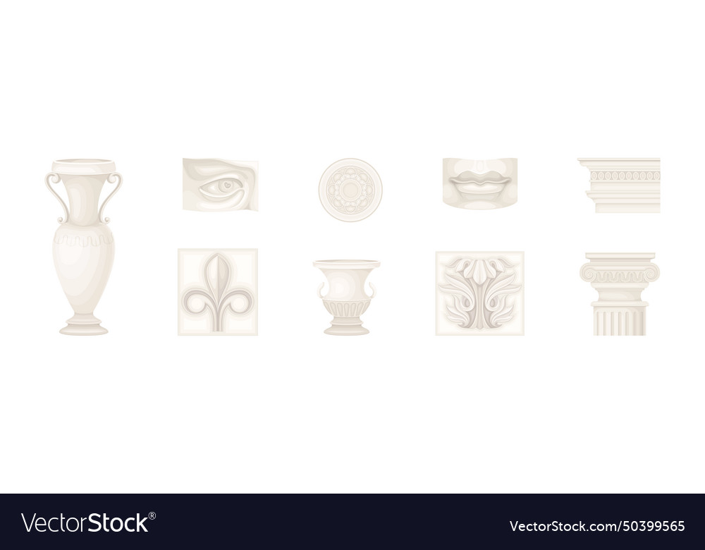 Antique classic object and decorative element