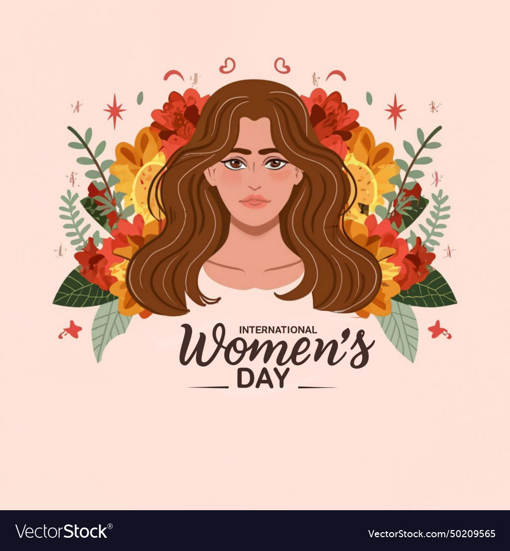 Happy International Womens Day Of Women Royalty Free Vector