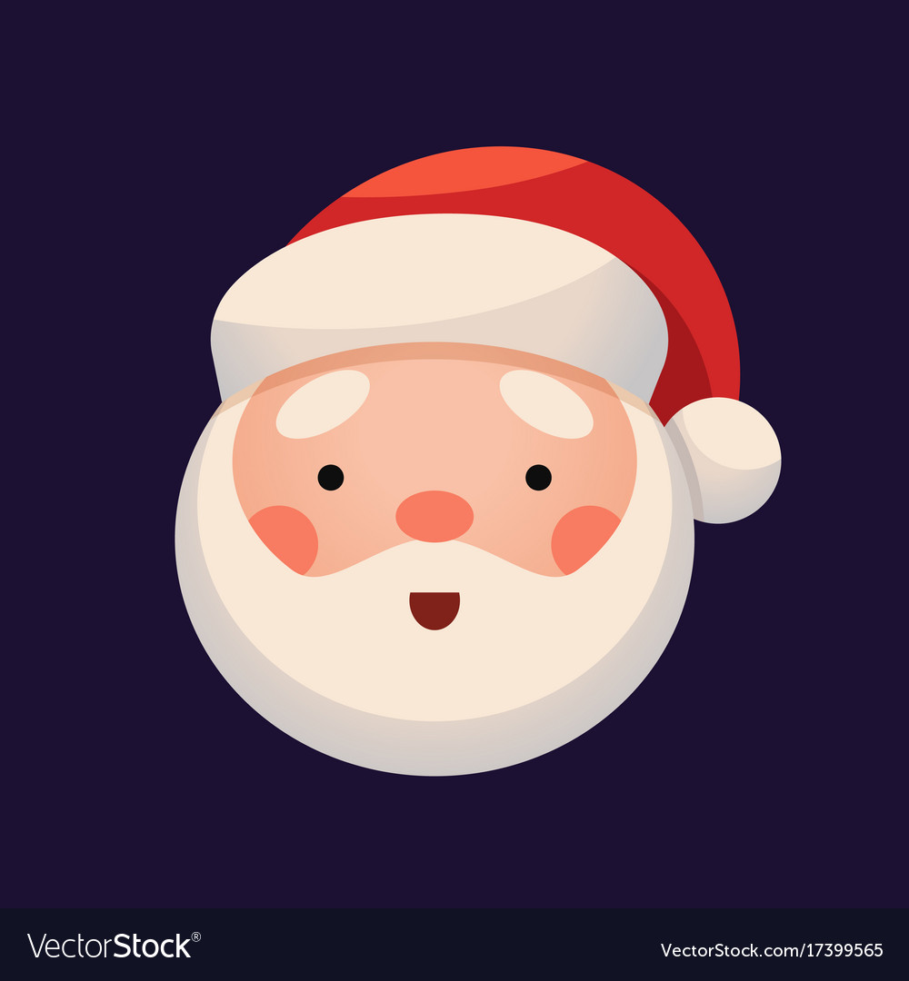 Jolly Weihnachtsmann Aufkleber