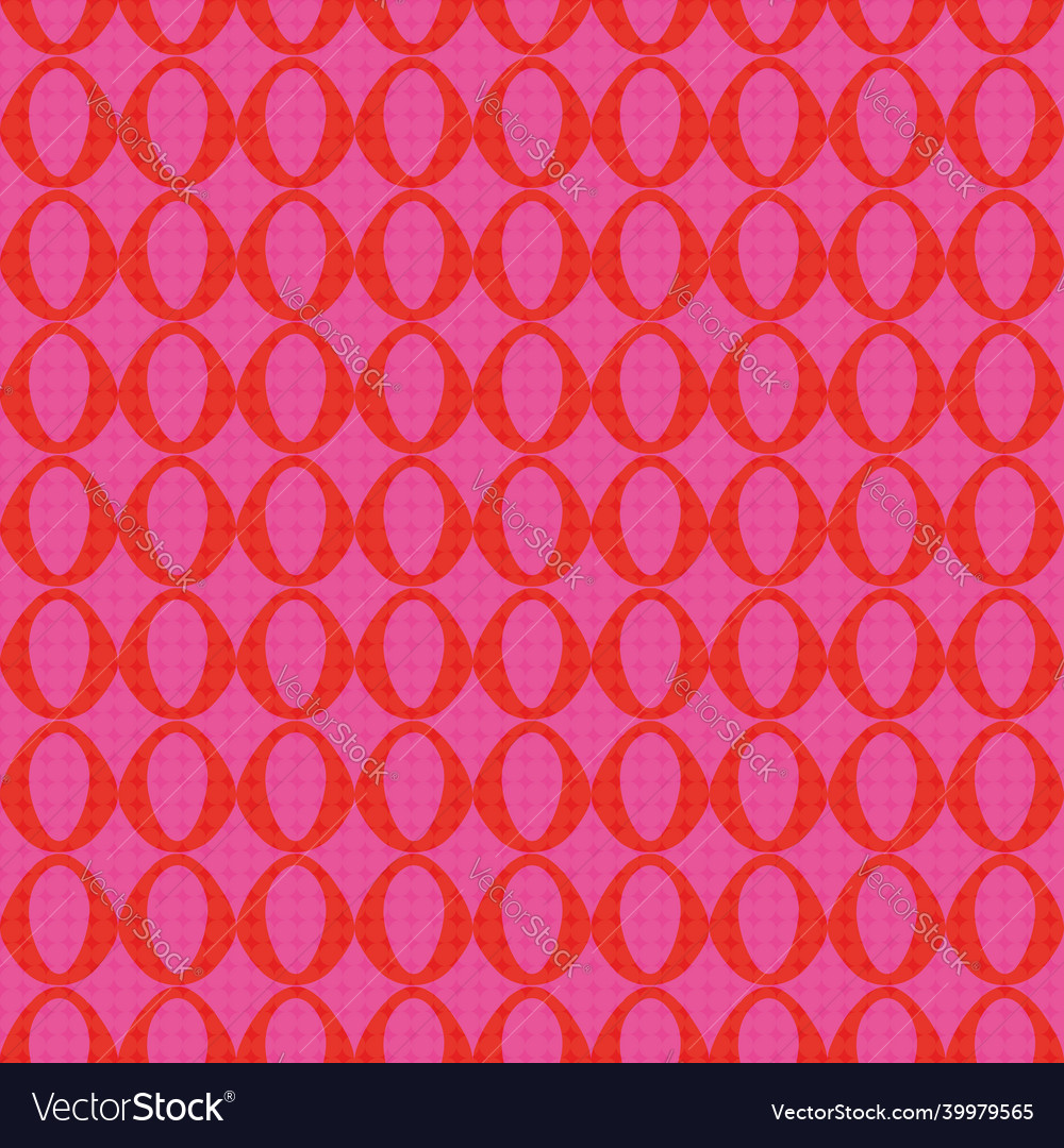 Pink and red dots seamless repeat pattern vector image Pink and red dots seamless repeat pattern