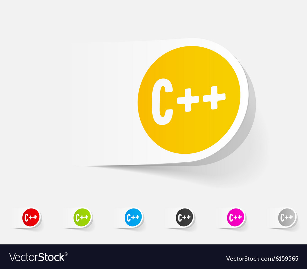 Realistic design element c