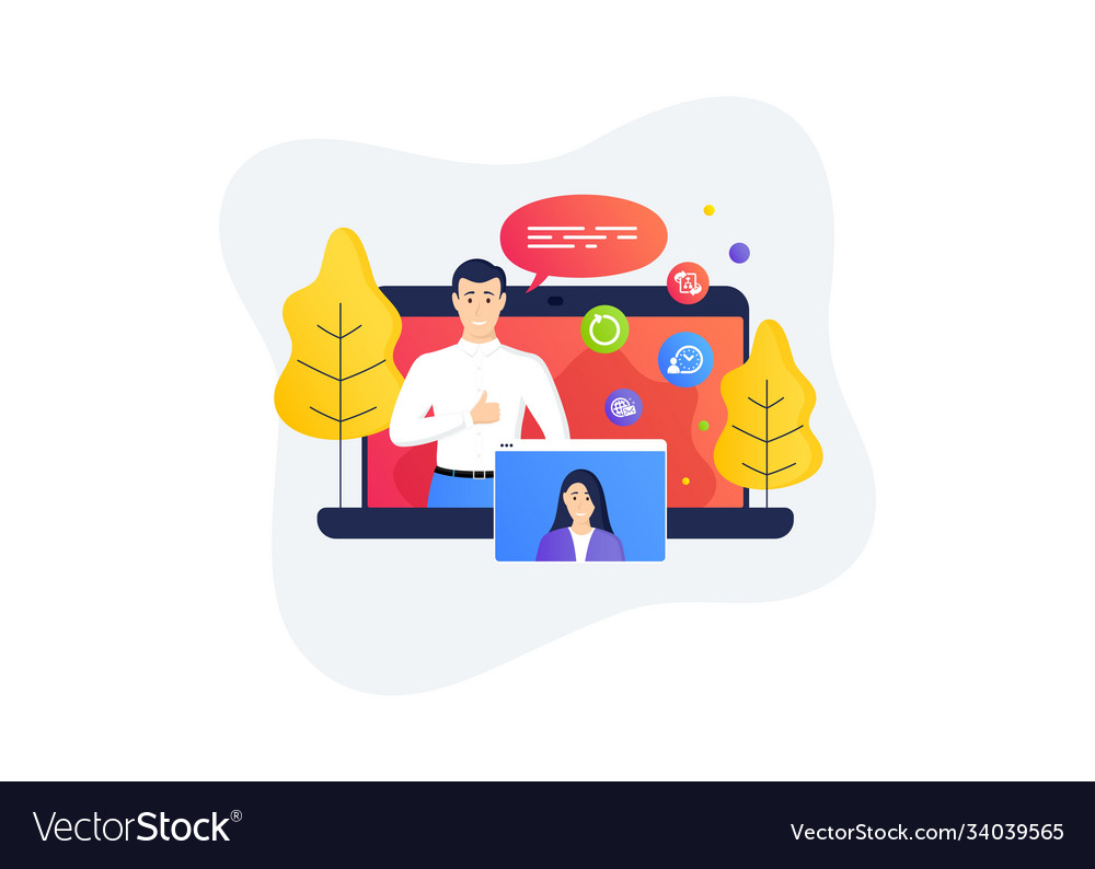 Technischer Algorithmus Zeitmanagement und Schleife vector image Technischer Algorithmus Zeitmanagement und Schleife