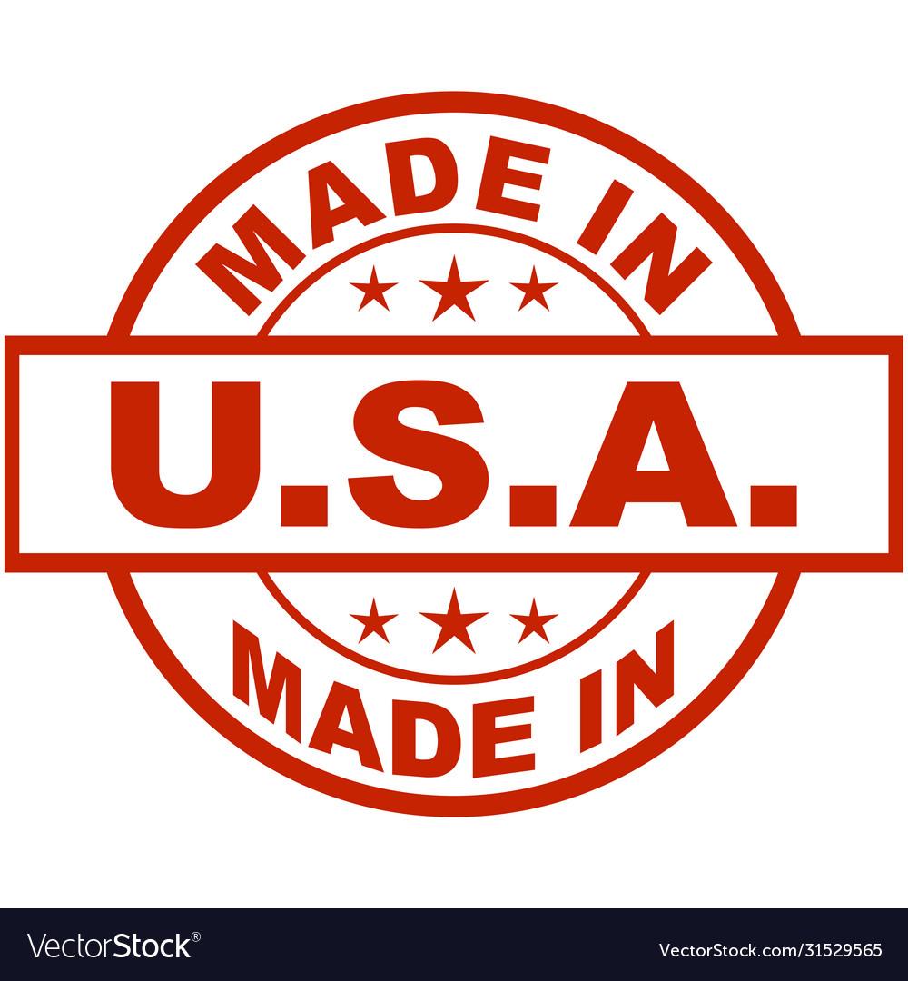 USA Made in America Stamp