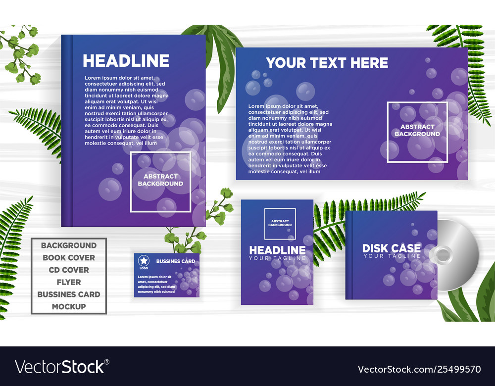 Abstract design banner web template