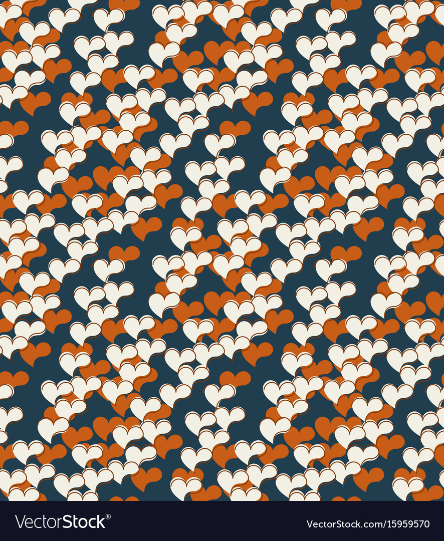 Abstract seamless pattern floral motif background