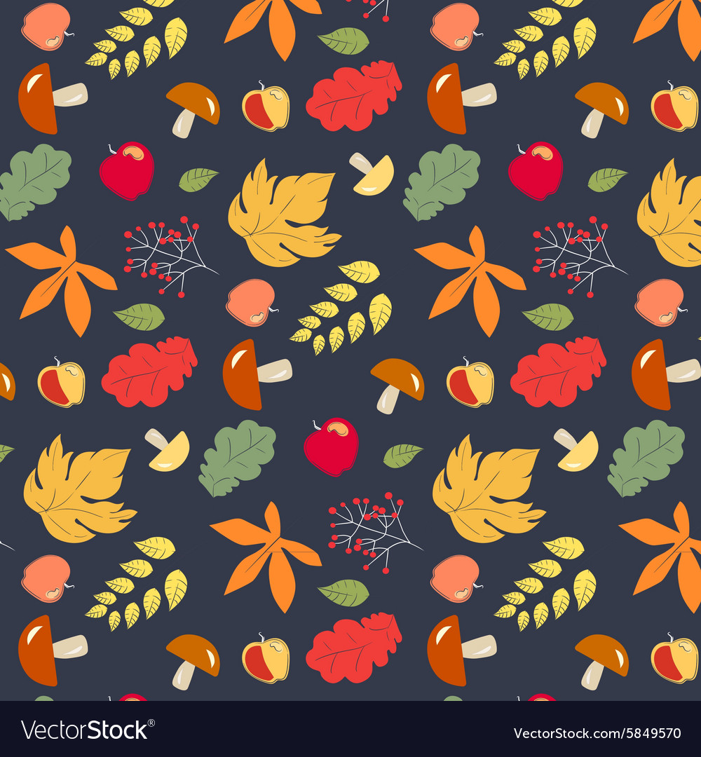 Autumn design pattern