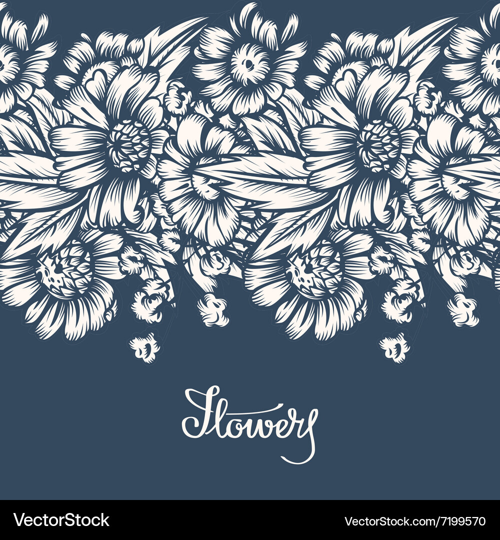 Flowers Royalty Free Vector Image - VectorStock