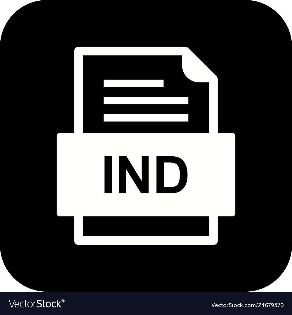 Ind file document icon