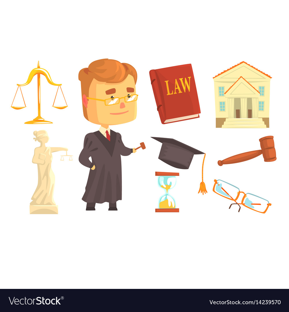 Judge and attributes judicial activity set