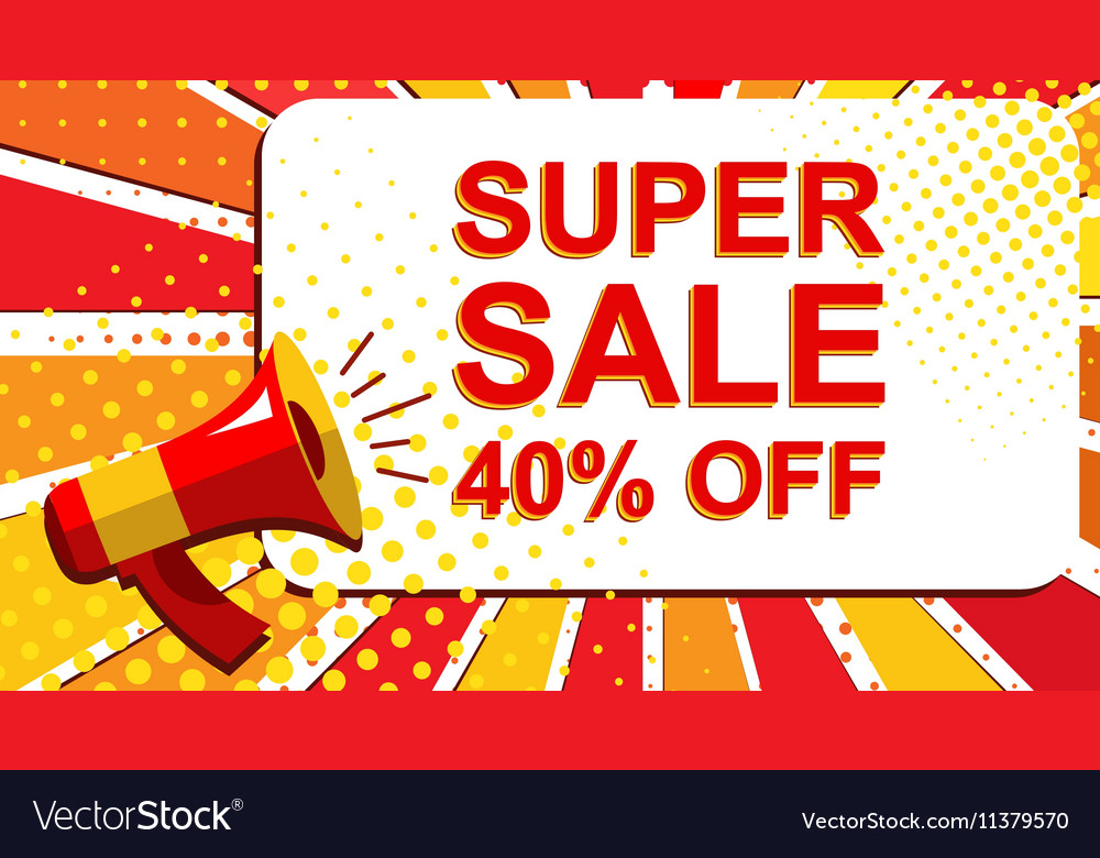 Megaphone with super sale 40 percent off