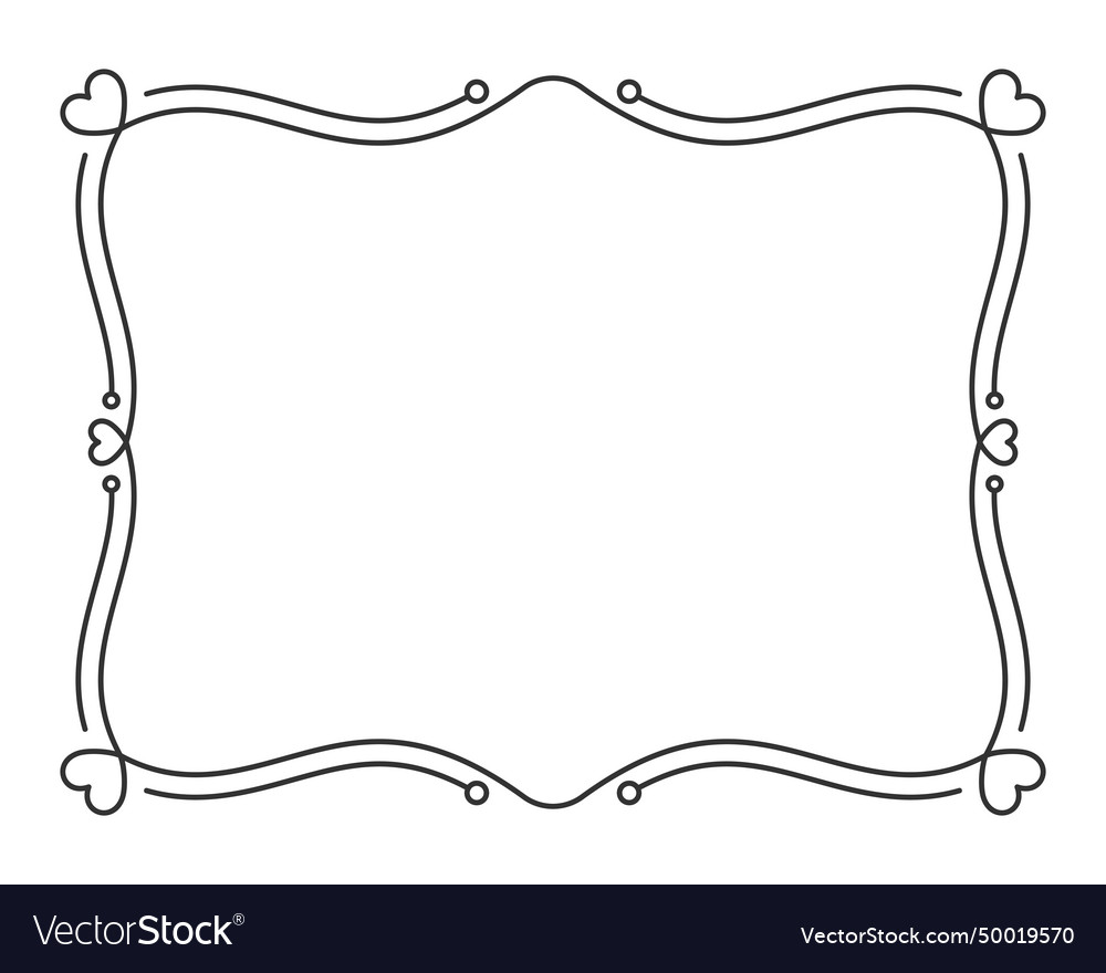 Valentin Frame Grenzteiler Text schwarz Linie