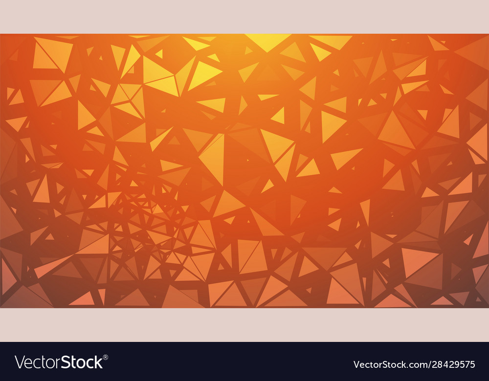 Abstract triangle pattern on gradient background vector image Abstract triangle pattern on gradient background