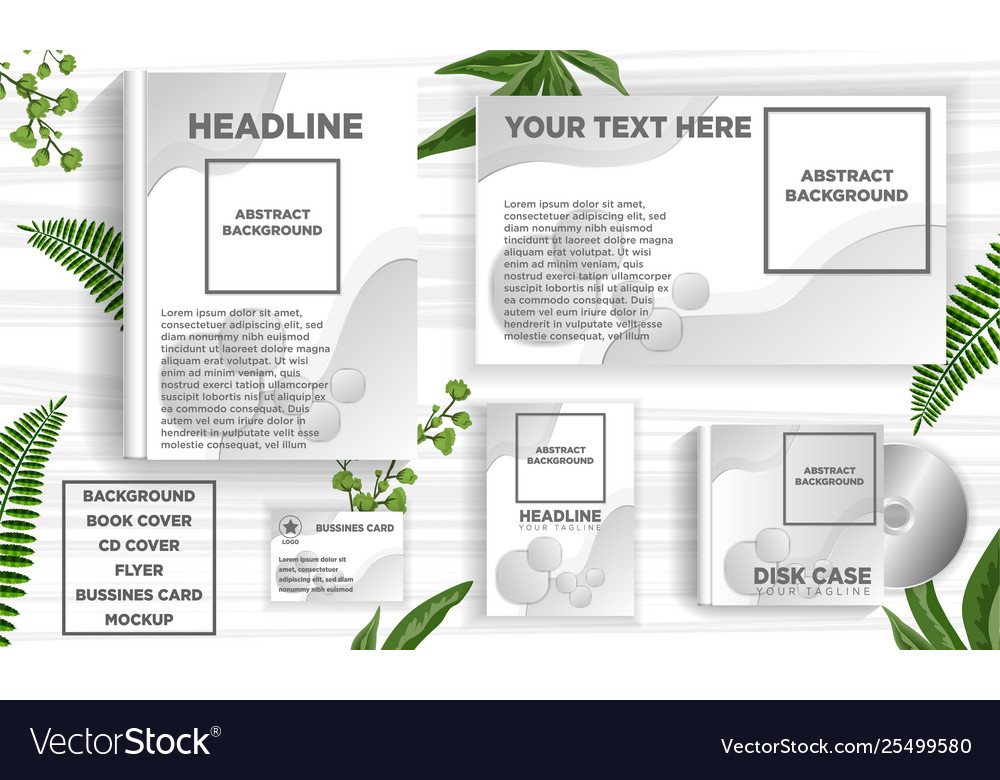 Abstract design banner web template