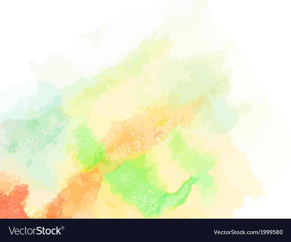 Abstract watercolor art eps10 Royalty Free Vector Image
