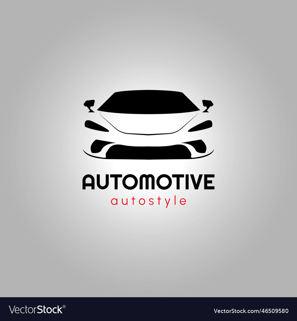 Automotive auto style car logo design