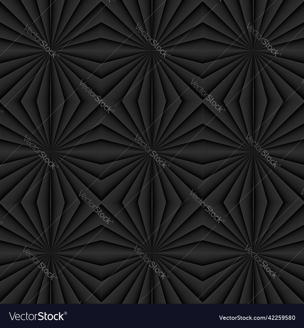Black Geometric Pattern