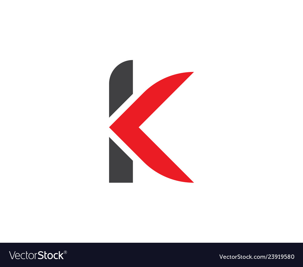 K letter arrow