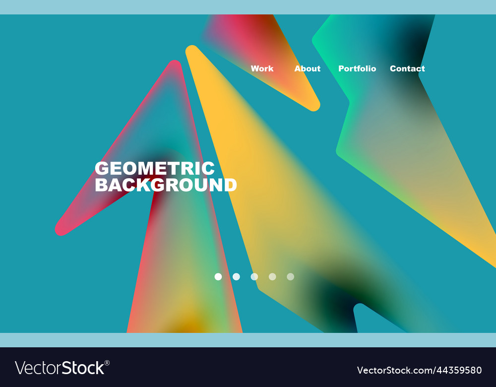 Shards shape composition abstract background web