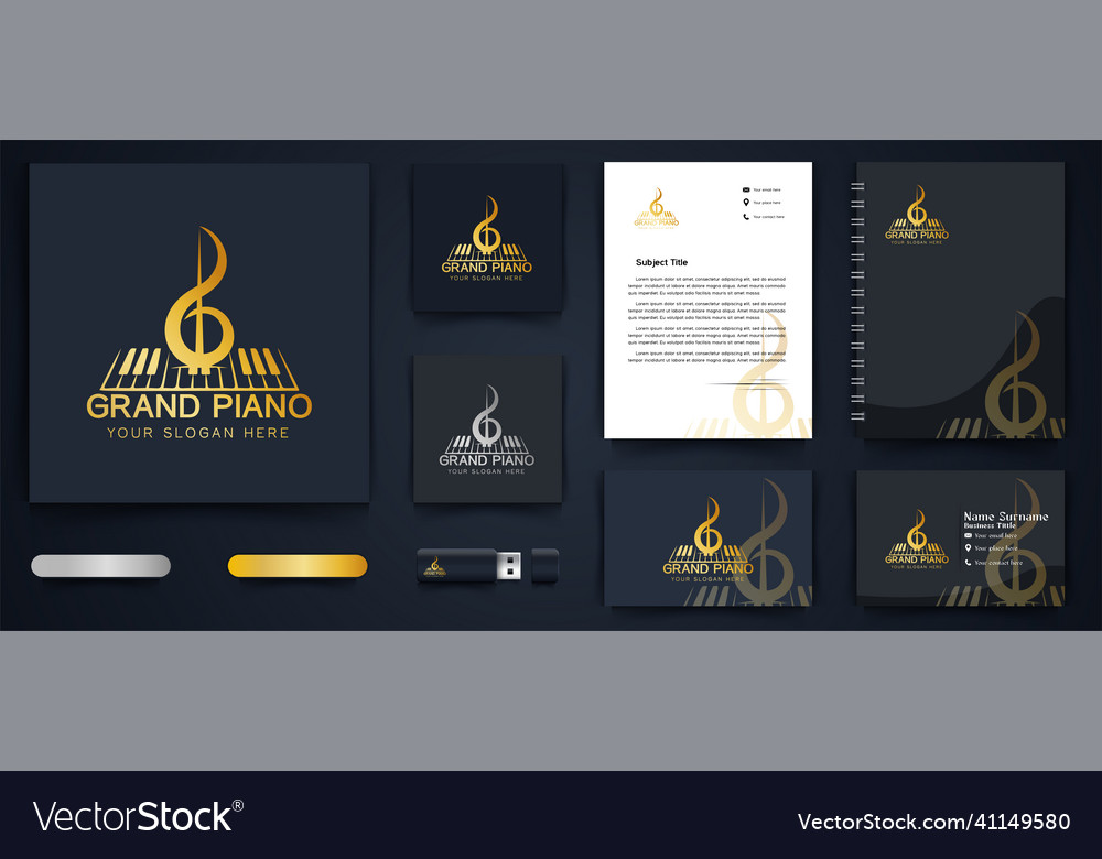 Violine Klavier Instrument musikalisches Logo und Geschäft Vector Image Violine Klavier Instrument musikalisches Logo und Geschäft