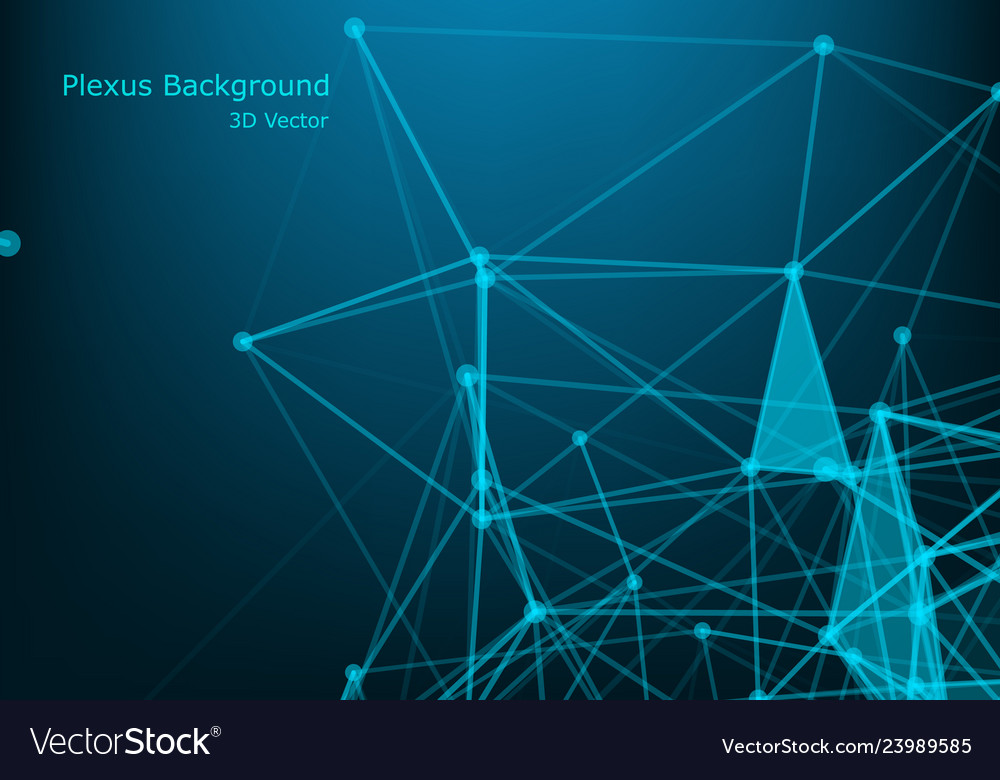 Abstract connection dots technology background vector image Abstract connection dots technology background