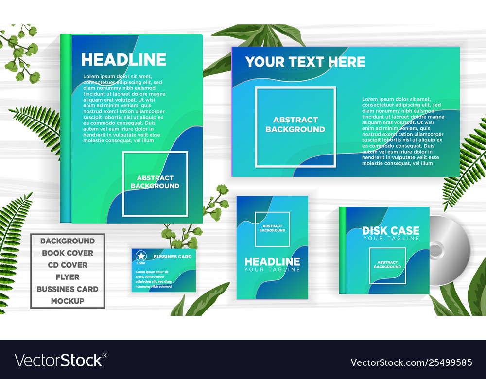 Abstract design banner web template