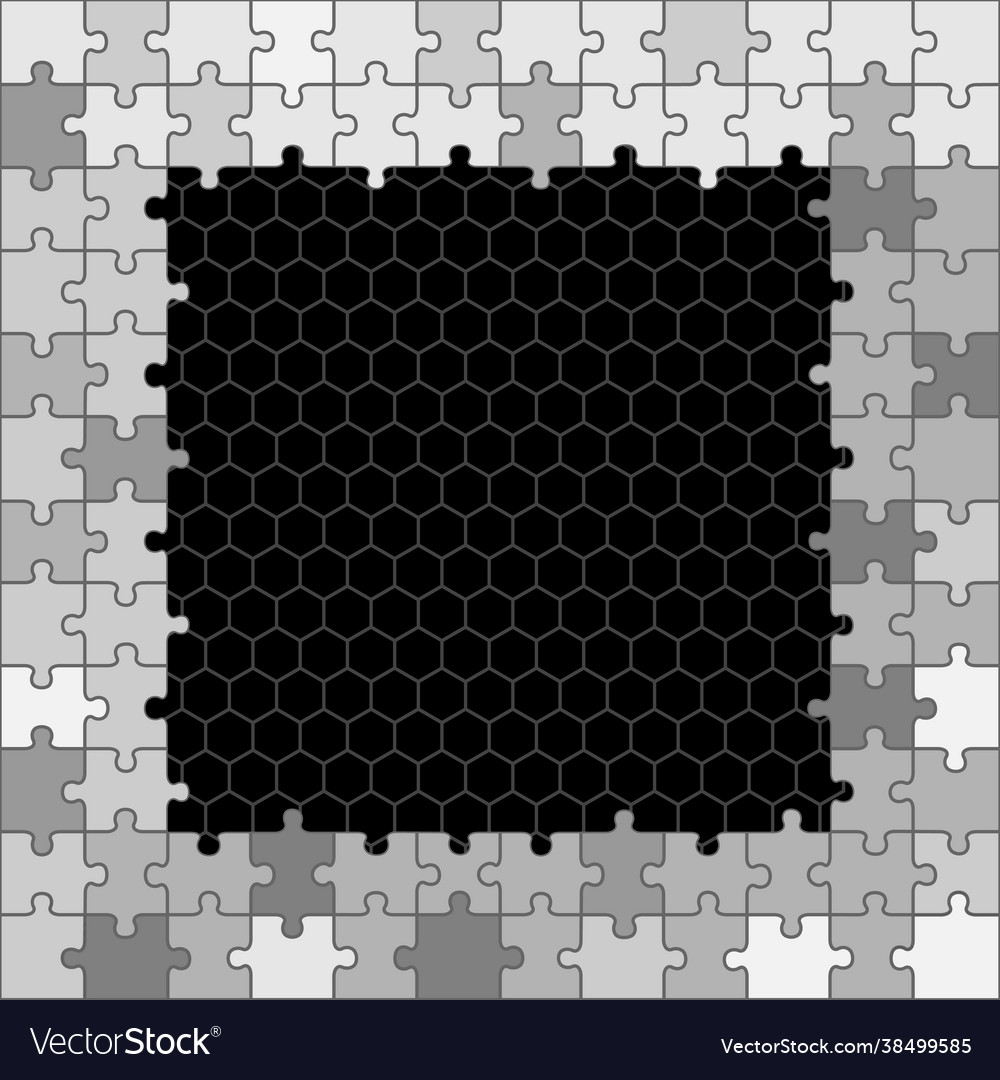 Abstract grayscale tone rounded square background