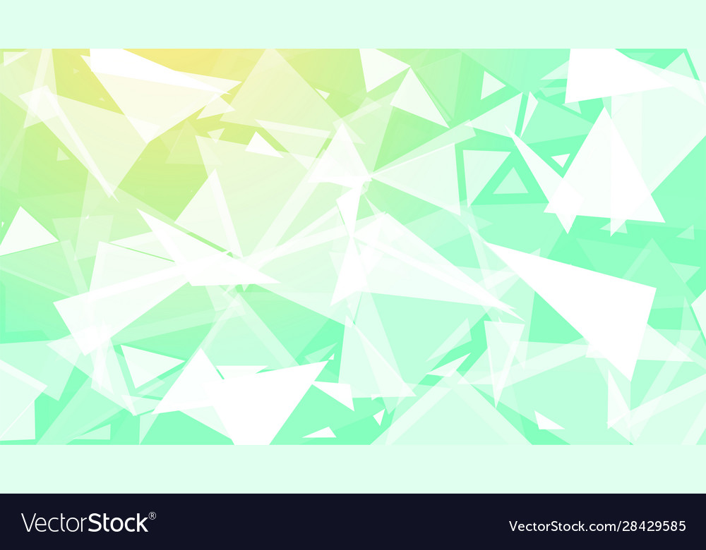 Abstract triangle pattern on gradient background