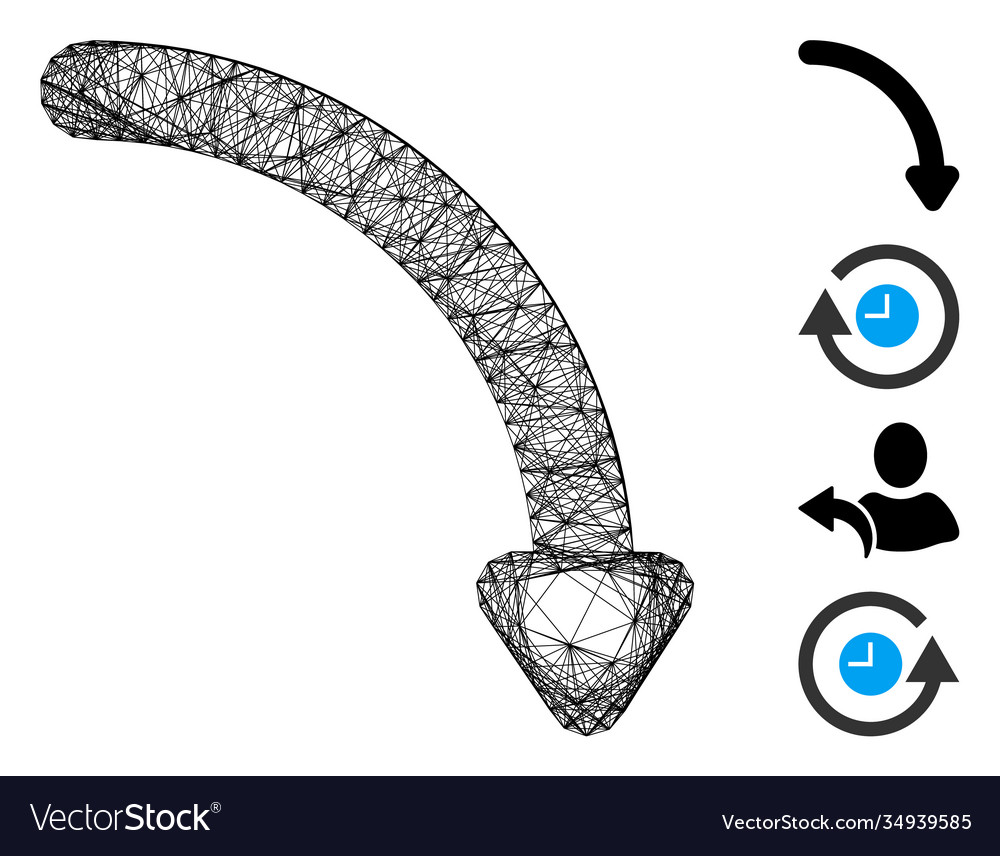 Linear rotate right mesh