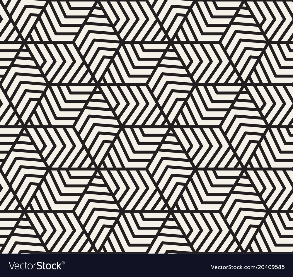 Modern Geometric Stripe Pattern