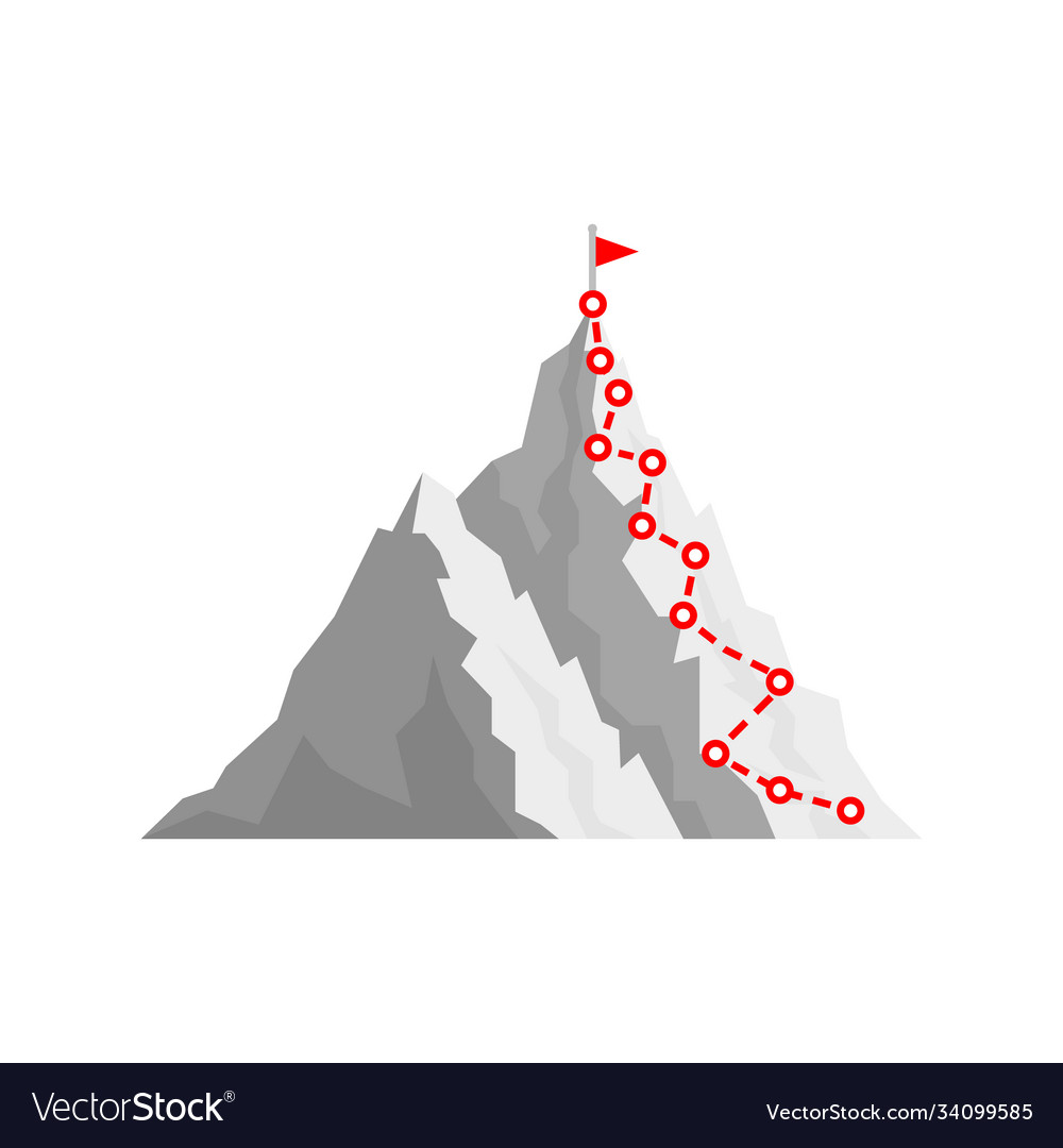 Mountain Climb Challenge Path