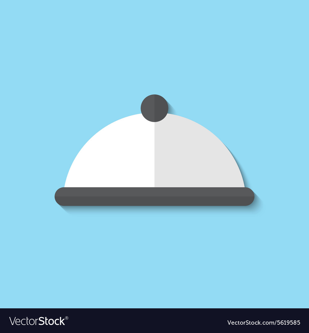 Restaurant cloche web icon