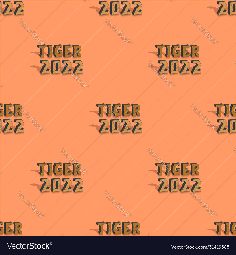 Seamless pattern with clipping mask 3d 2022