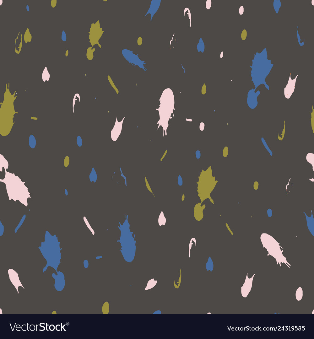 Spatter and dots pattern design