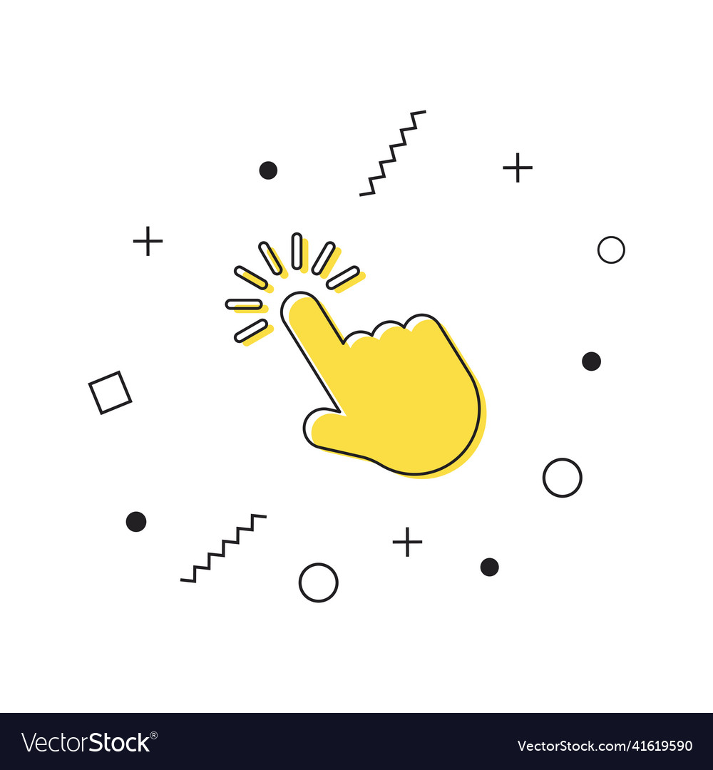 Yellow click. Yellow click