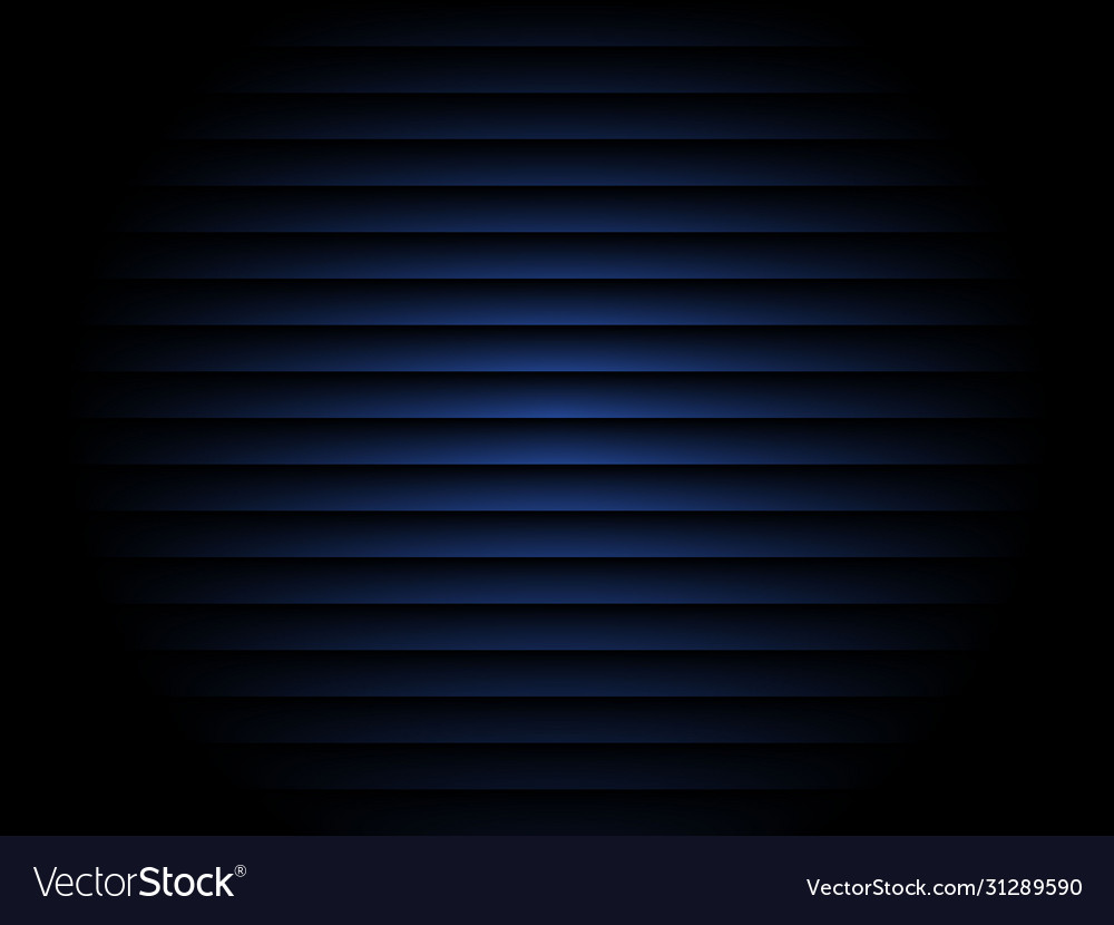 Horizontal stripes shadow abstract blue design