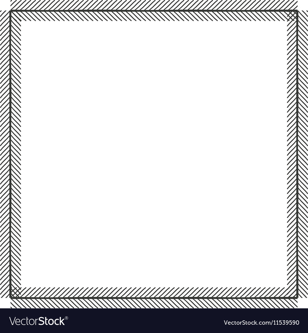 Isolated boho frame design