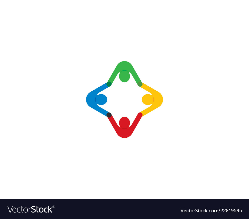 Community Symbol Royalty Free Vector Image Vectorstock