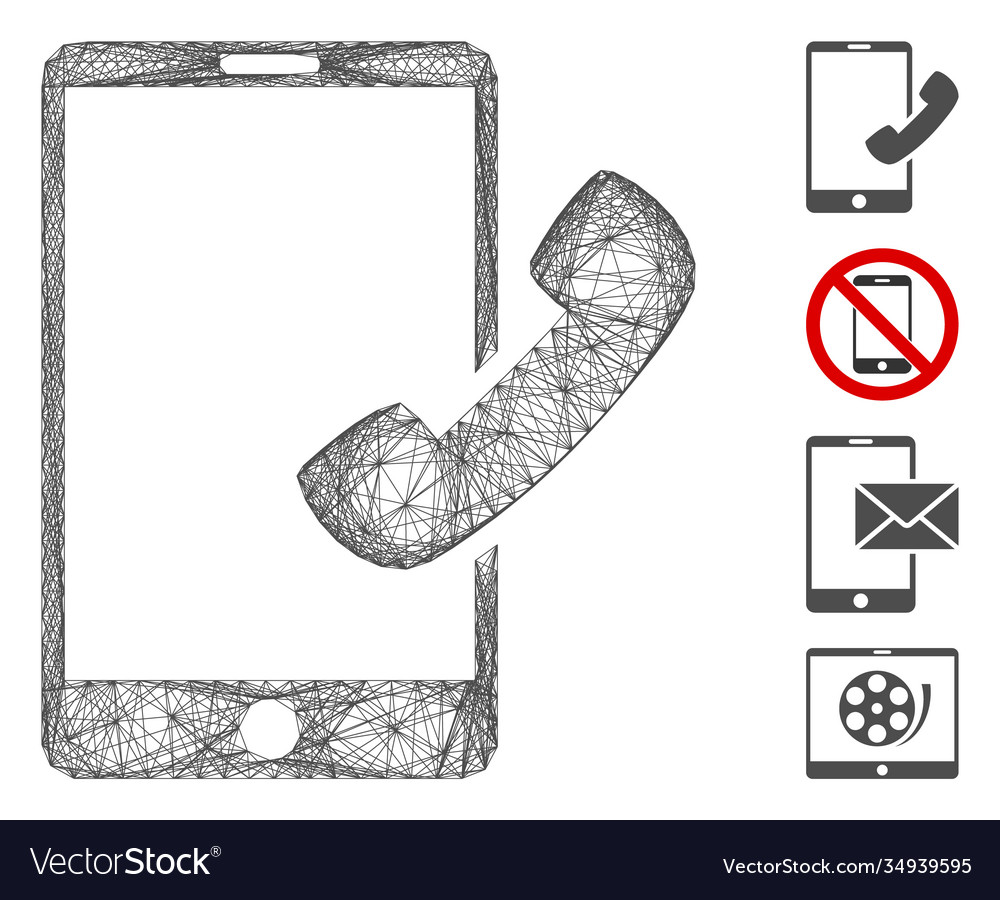 Linear call smartphone mesh