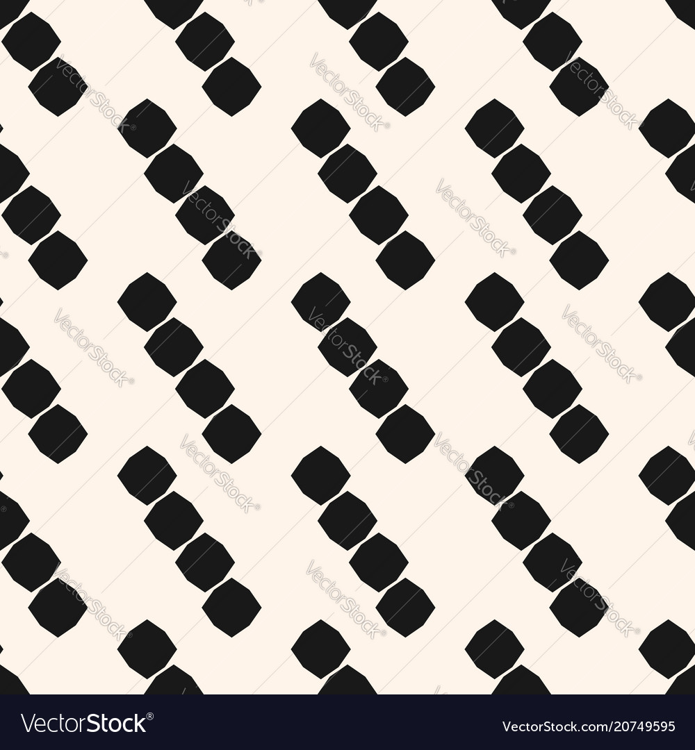 Minimalist seamless pattern octagonal shapes vector image Minimalist seamless pattern octagonal shapes